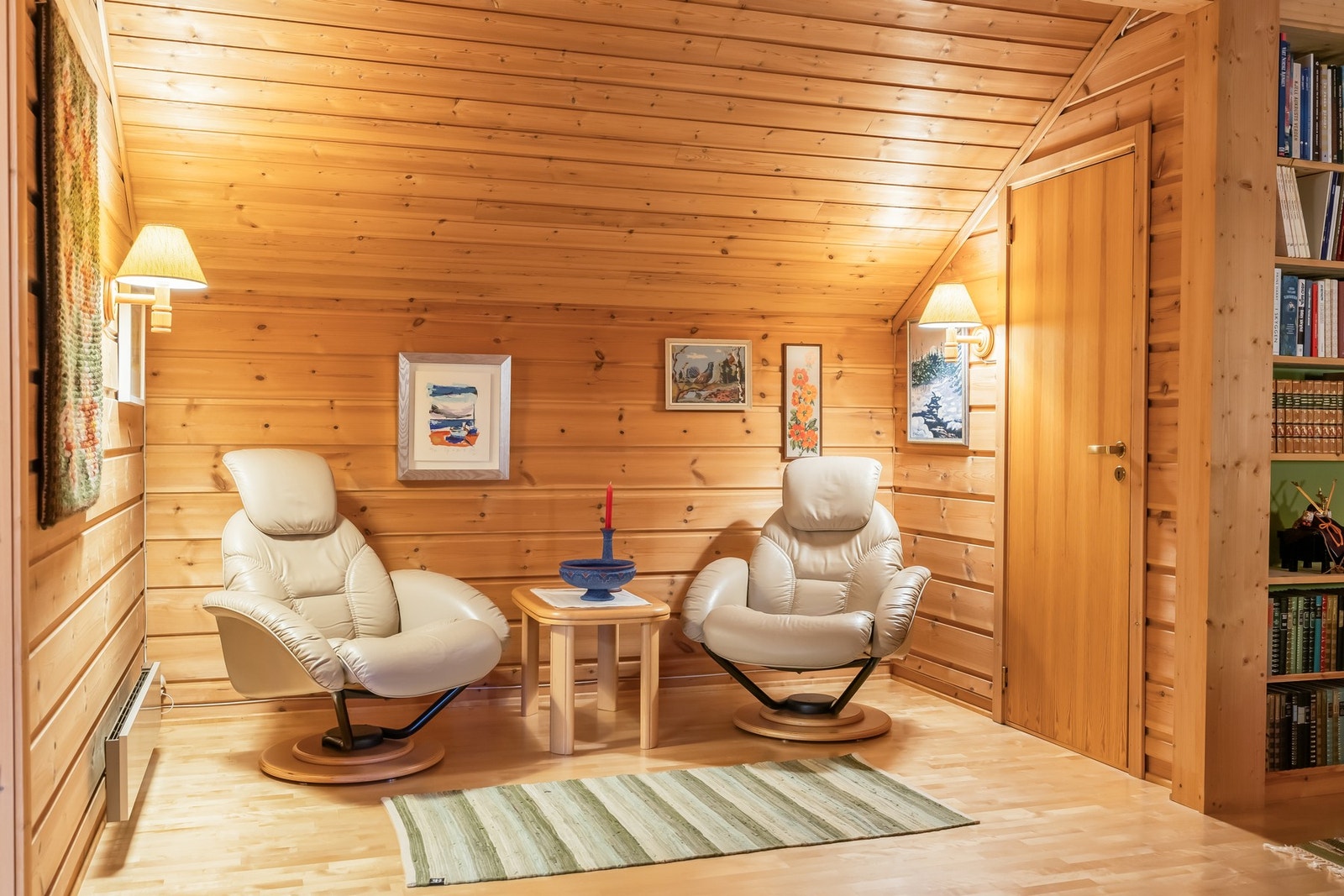 Det er også et ekstra toalettrom på loftet. Galleribilde