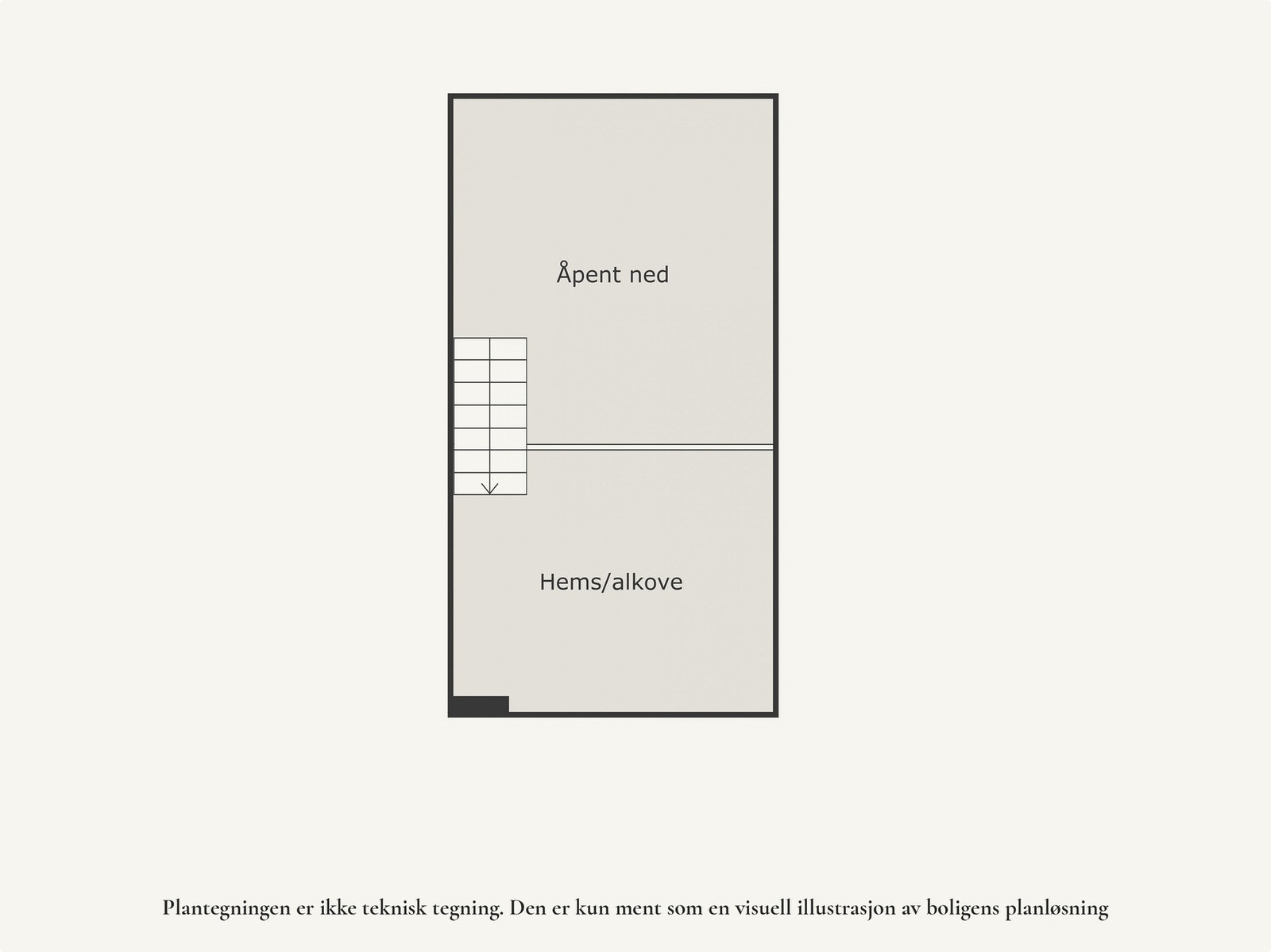 Plantegning hems. Galleribilde