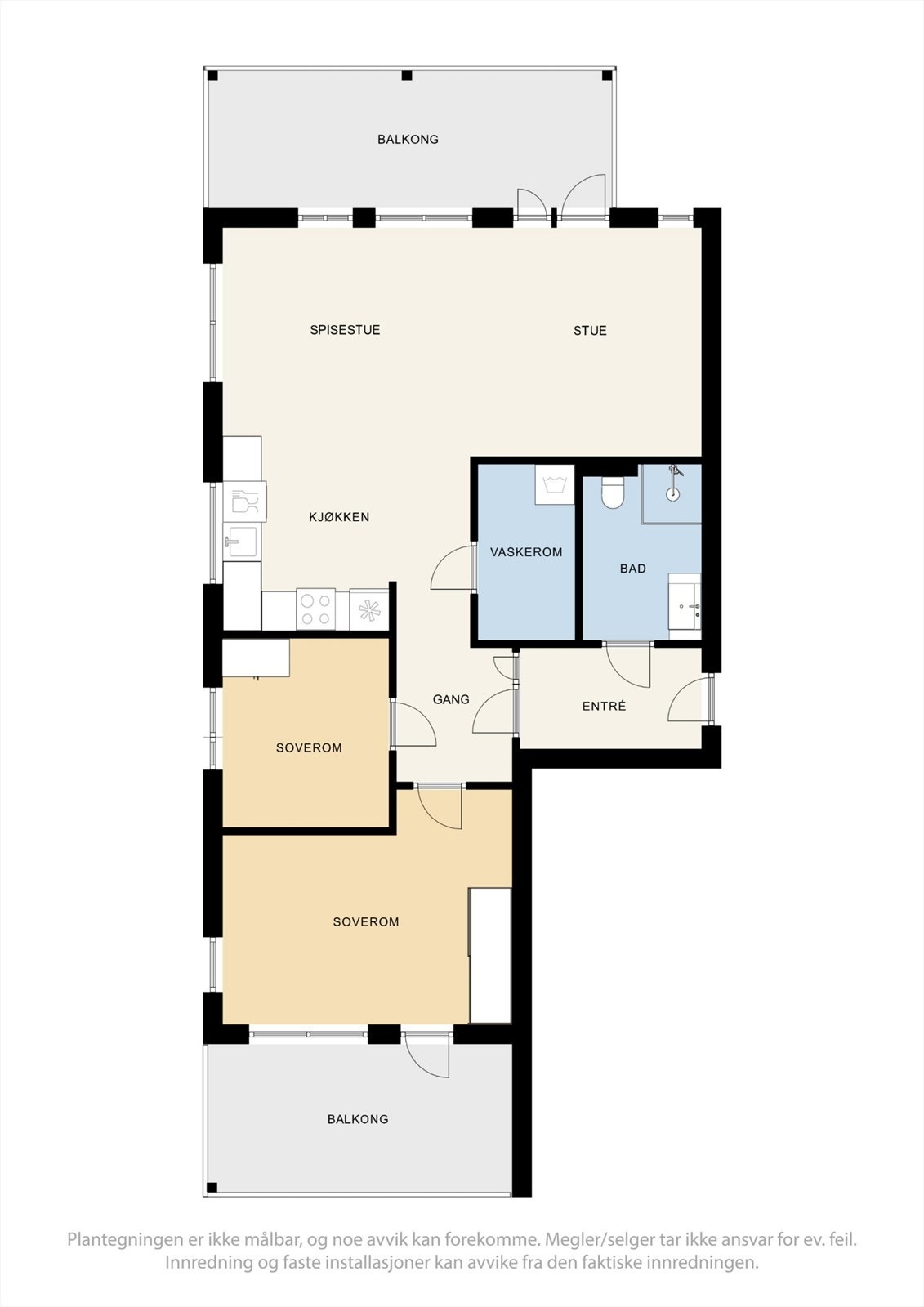 Plantegning. Galleribilde