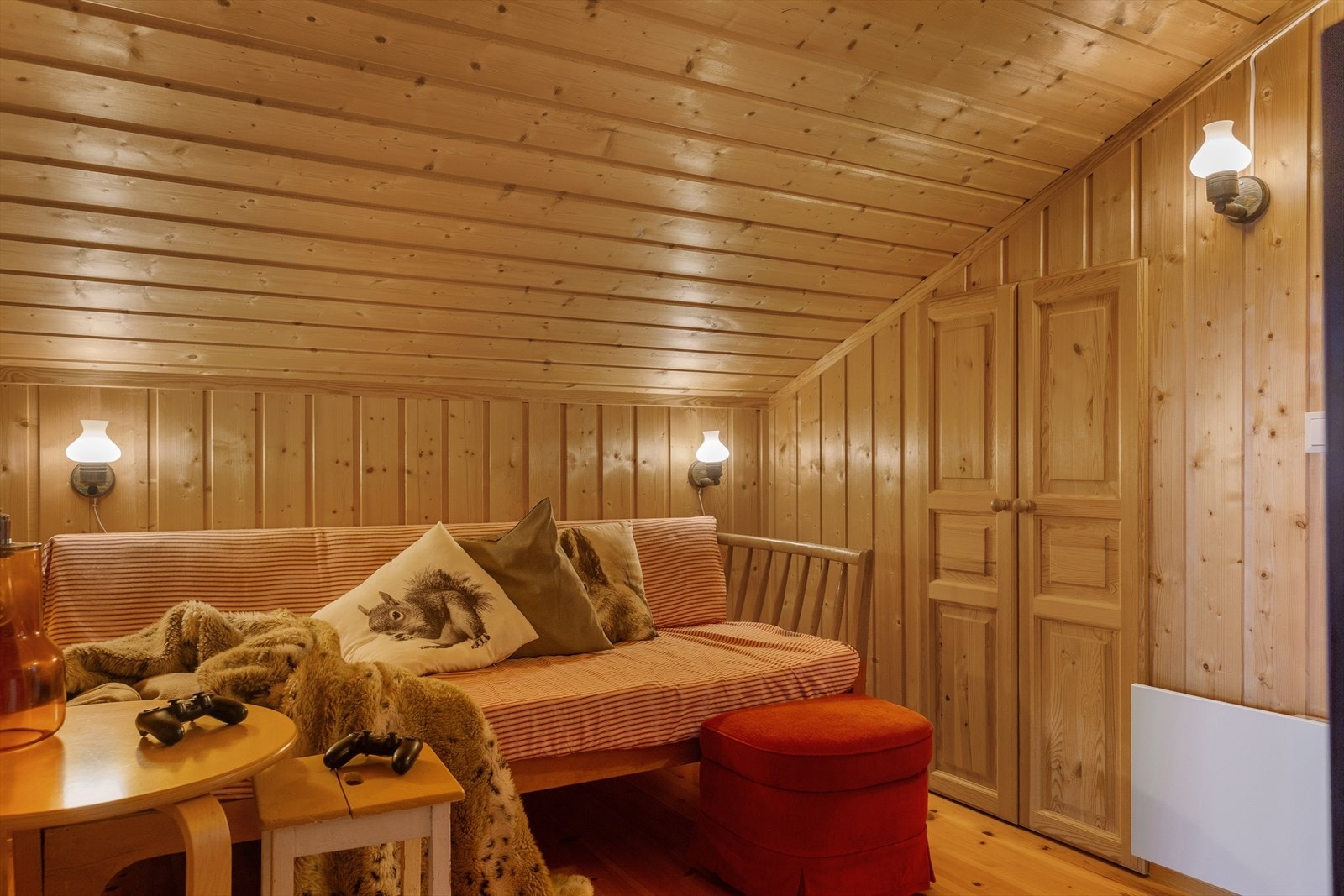 Loftstue. Galleribilde