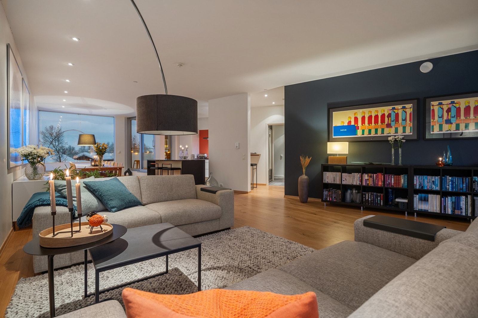 Lekker statement vegg, gir et spennende uttrykk. Galleribilde