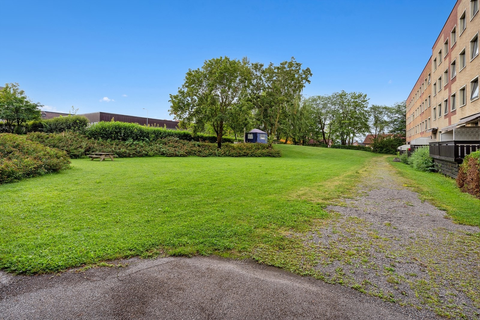 Fine grøntarealer for tilliggende leiligheter Galleribilde