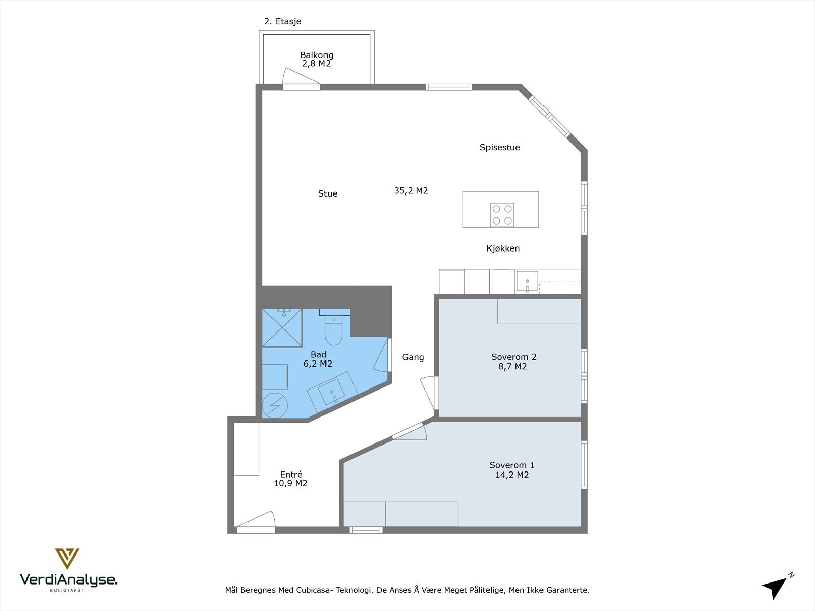 Planskisse. Galleribilde