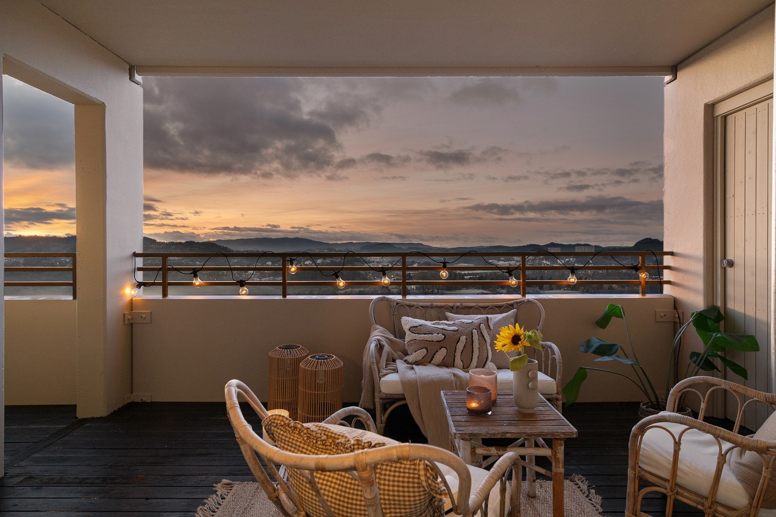 Kveldsstemning Galleribilde