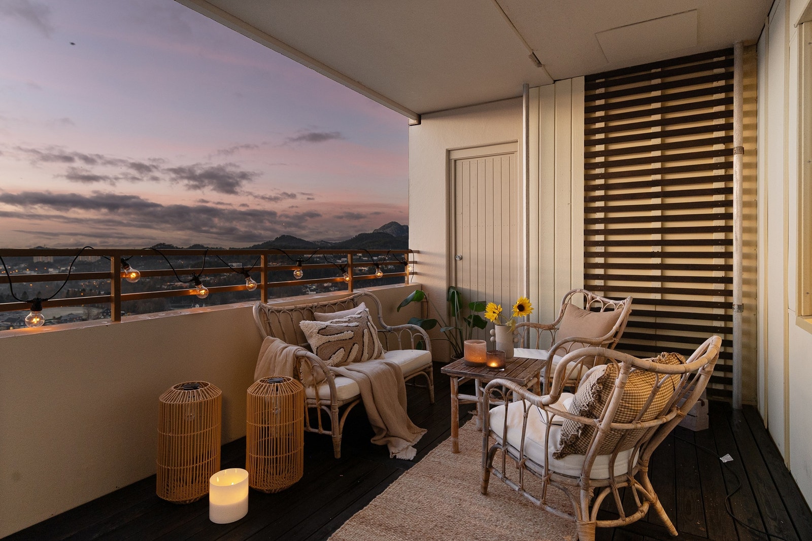 Her kan man virkelig nyte den nydelige utsikten nabolaget tilbyr! Galleribilde