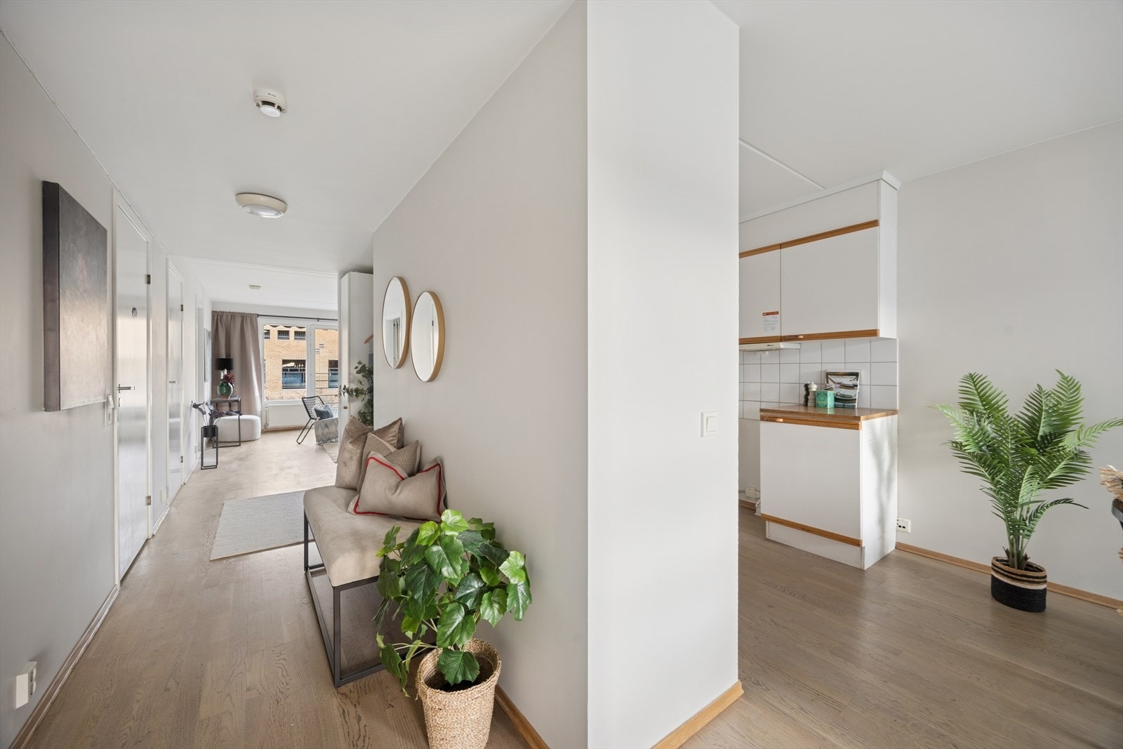 Leiligheten er lys og gjennomgående med en god planløsning. Galleribilde