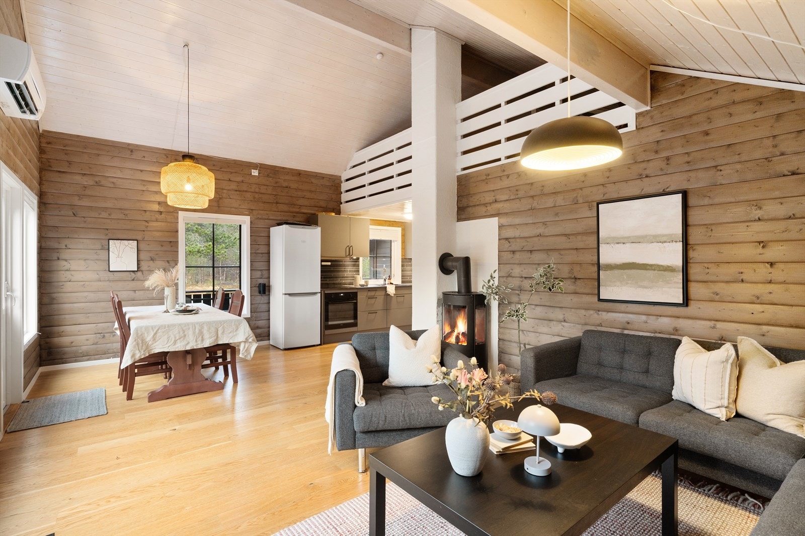 Åpen løsning til kjøkken Galleribilde