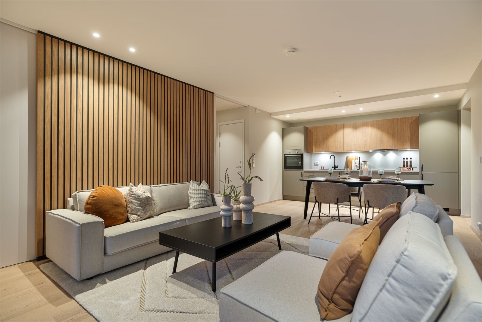 Helt ny, delikat og innflytningsklar 4-roms hjørneleilighet midt i Vågsbygd der du virkelig har nærhet til "alt" Galleribilde