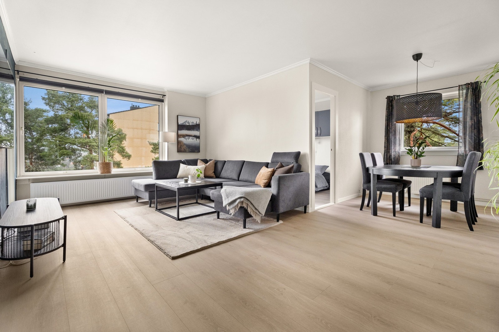 Pen og moderne leilighet med 3 soverom Galleribilde