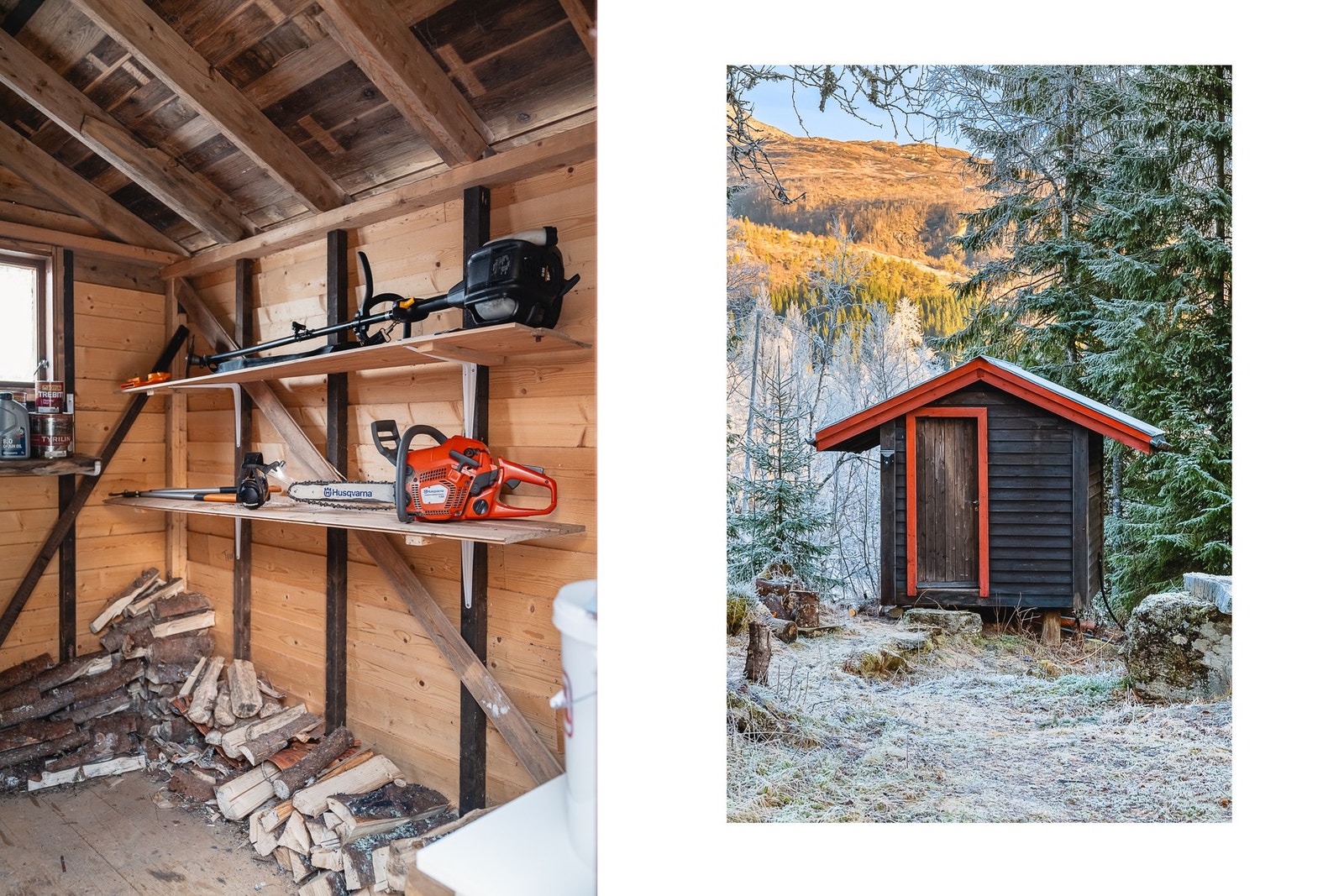 For ekstra oppbevaring er det en ekstern bod på 5 m². Galleribilde