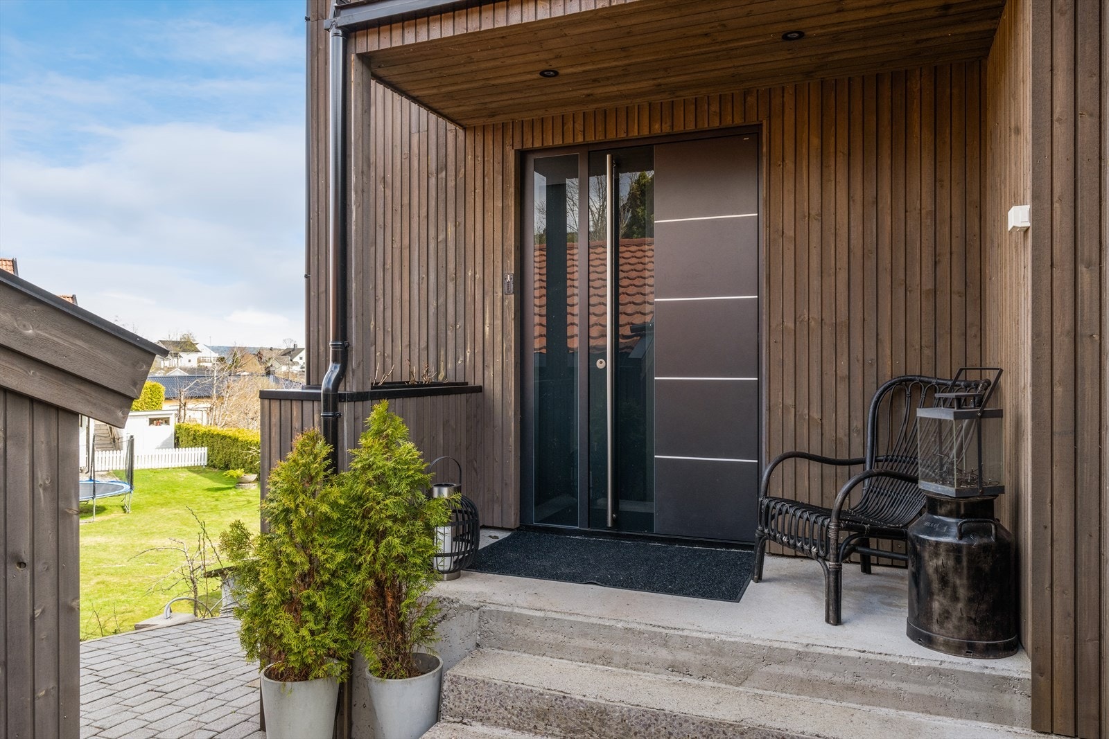 Hyggelig inngangsparti Galleribilde