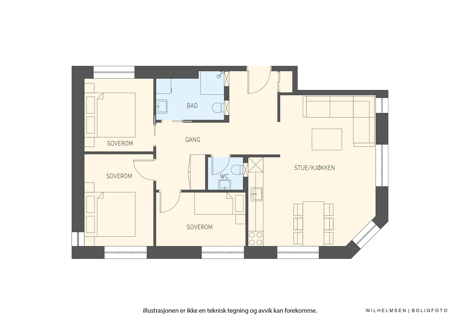 - Plantegning - Galleribilde