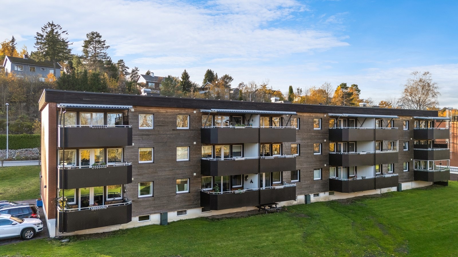 Balkongene ble oppgradert i 2011 Galleribilde