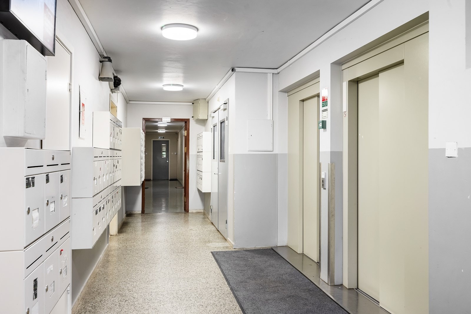 Det er selvfølgelig heis i bygget. Galleribilde