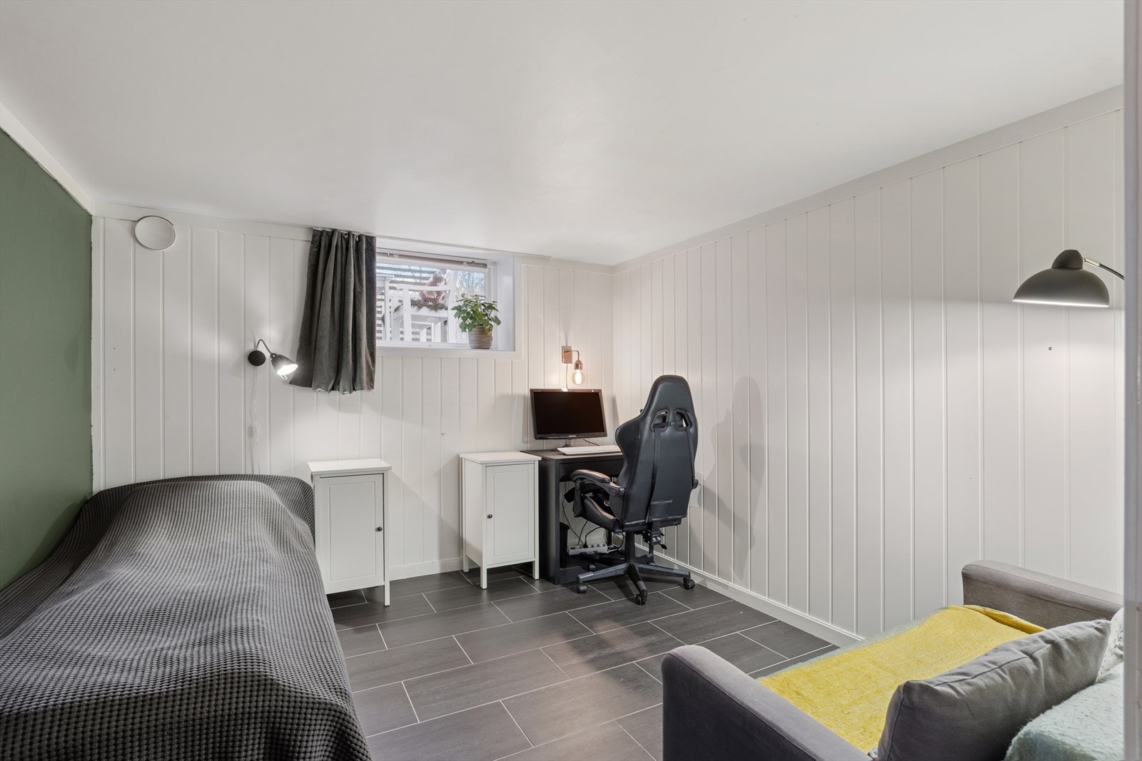 Det er også innredet et soverom - dette er heller ikke omsøkt Horten kommune Galleribilde