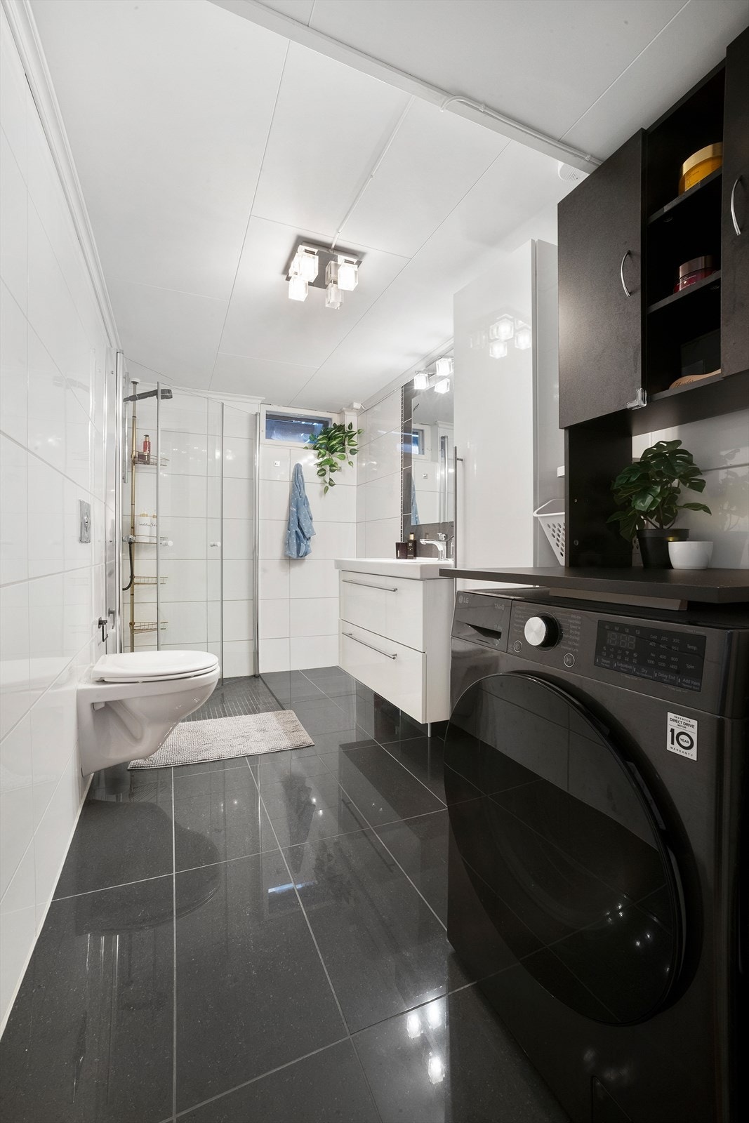 Badet har opplegg for vaskemaskin Galleribilde