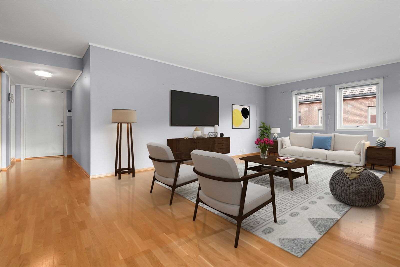 Bildet er stylet digitalt. Galleribilde