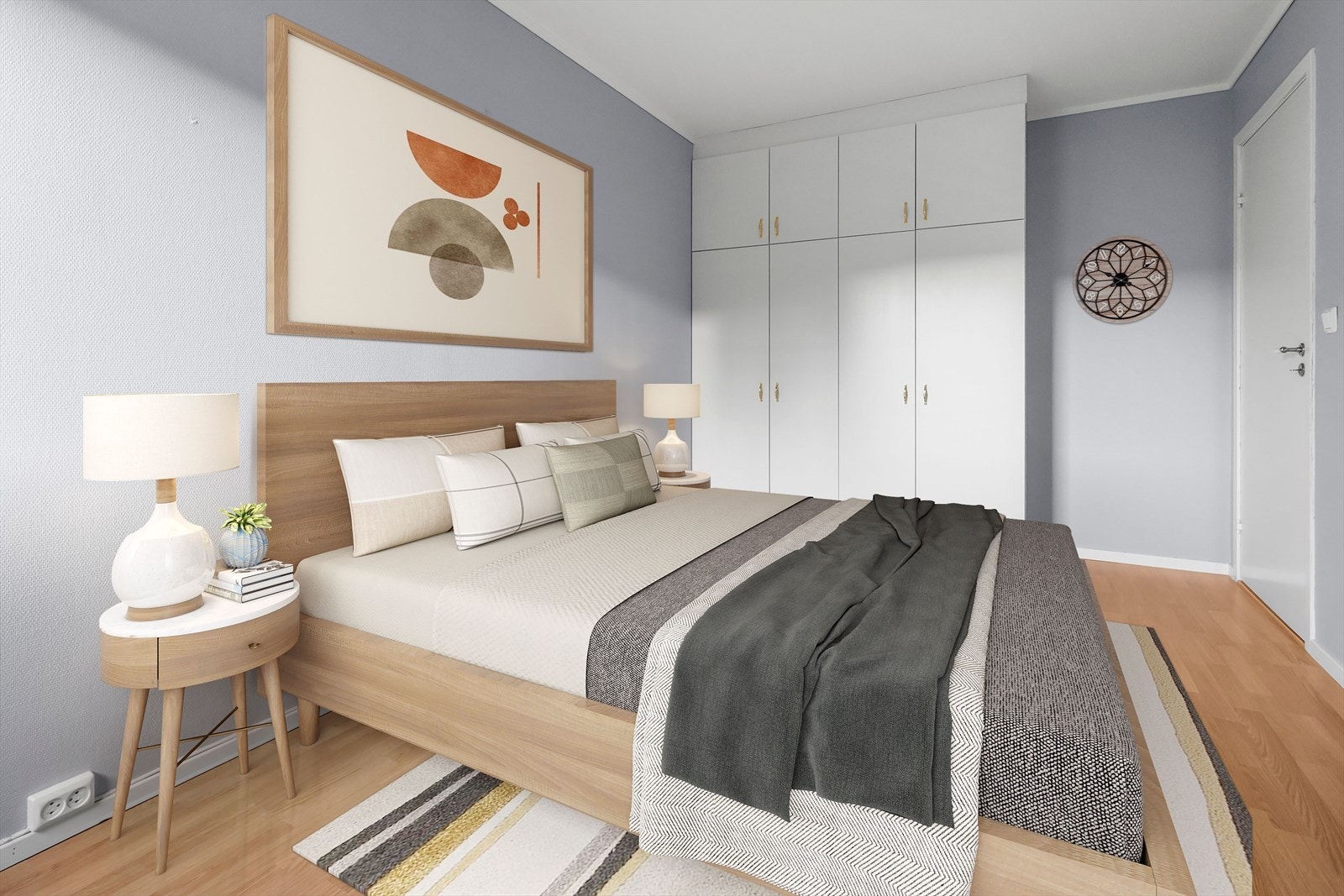 Bildet er stylet digitalt. Galleribilde