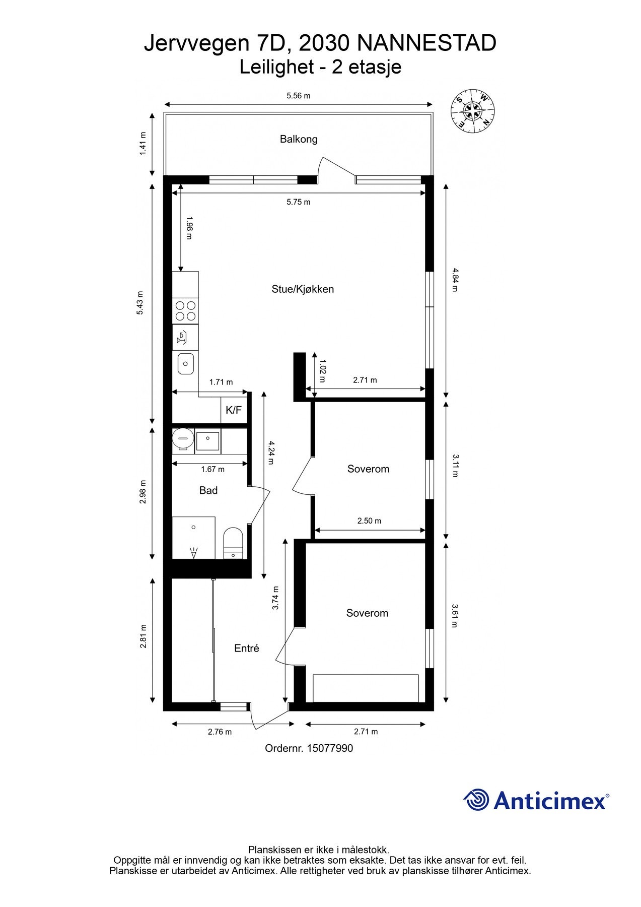 Plantegning. Galleribilde