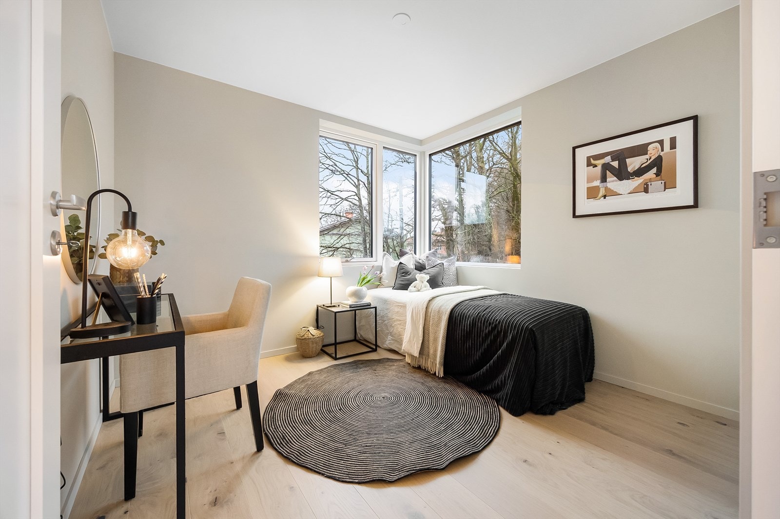 Soverom 3 som passer utmerket som barnerom, gjesterom eller kontor Galleribilde