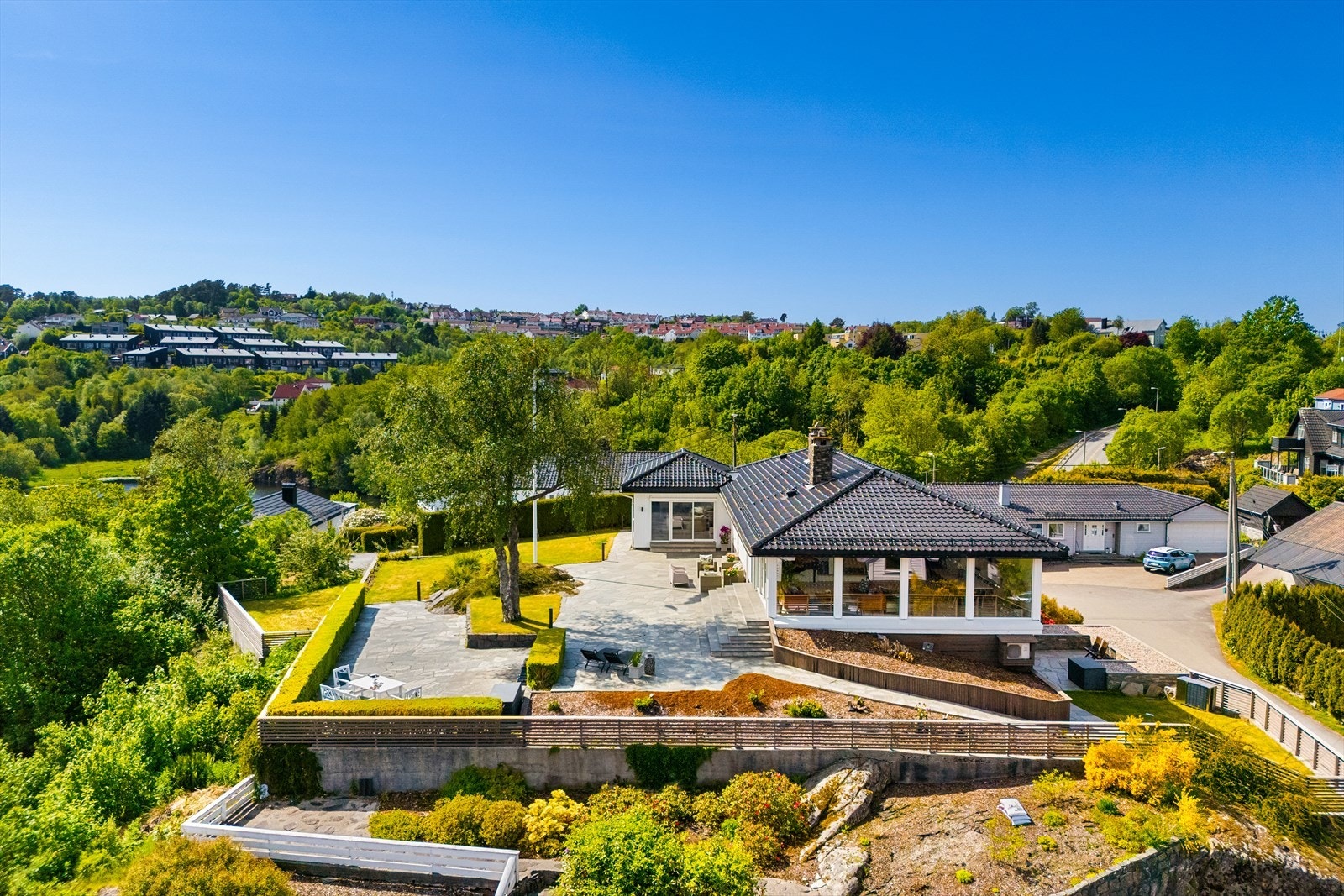 Her bor du i et trygt og rolig nabolag. Galleribilde