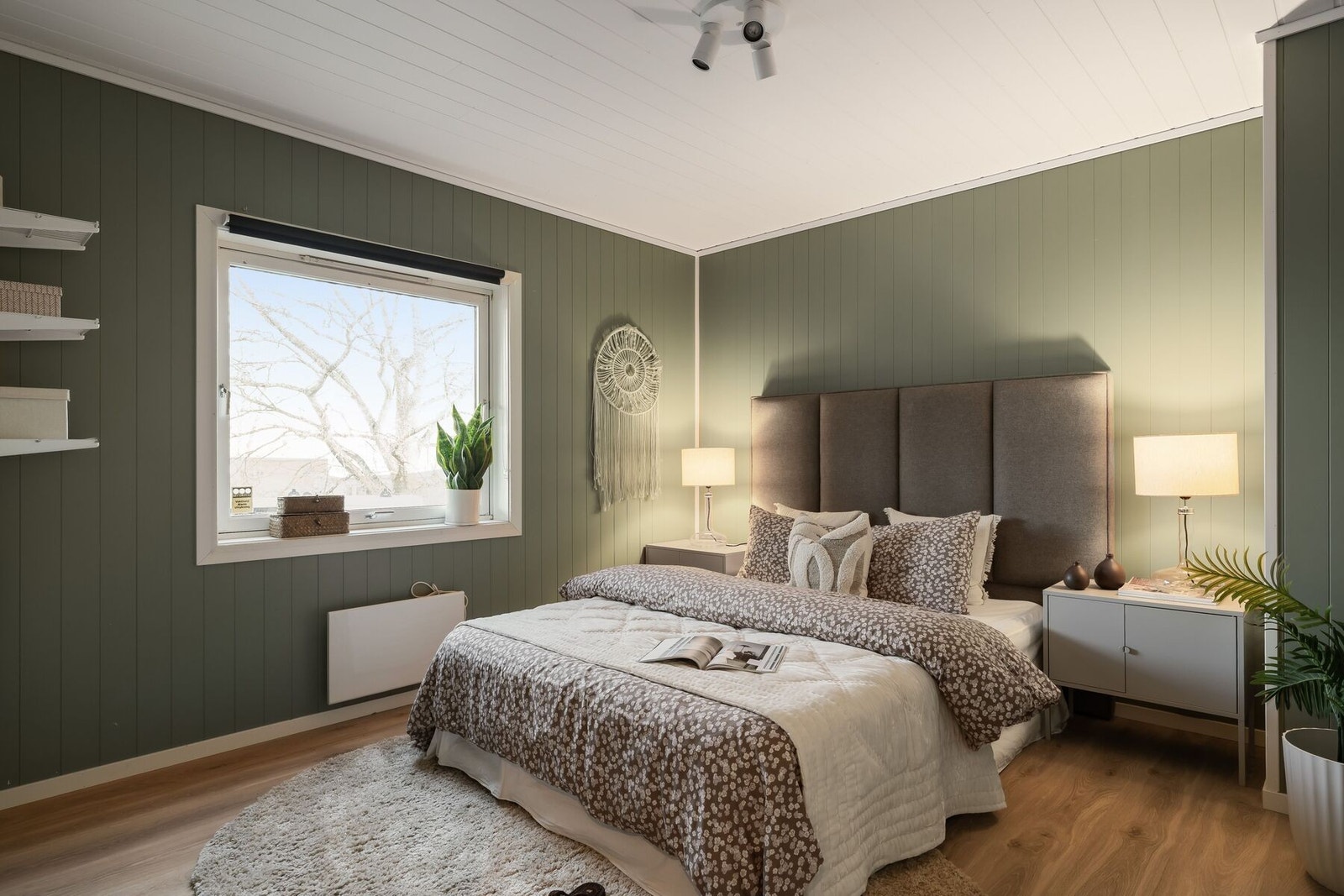 Det andre soverommet i 1. etg. er på 12 kvm. Galleribilde