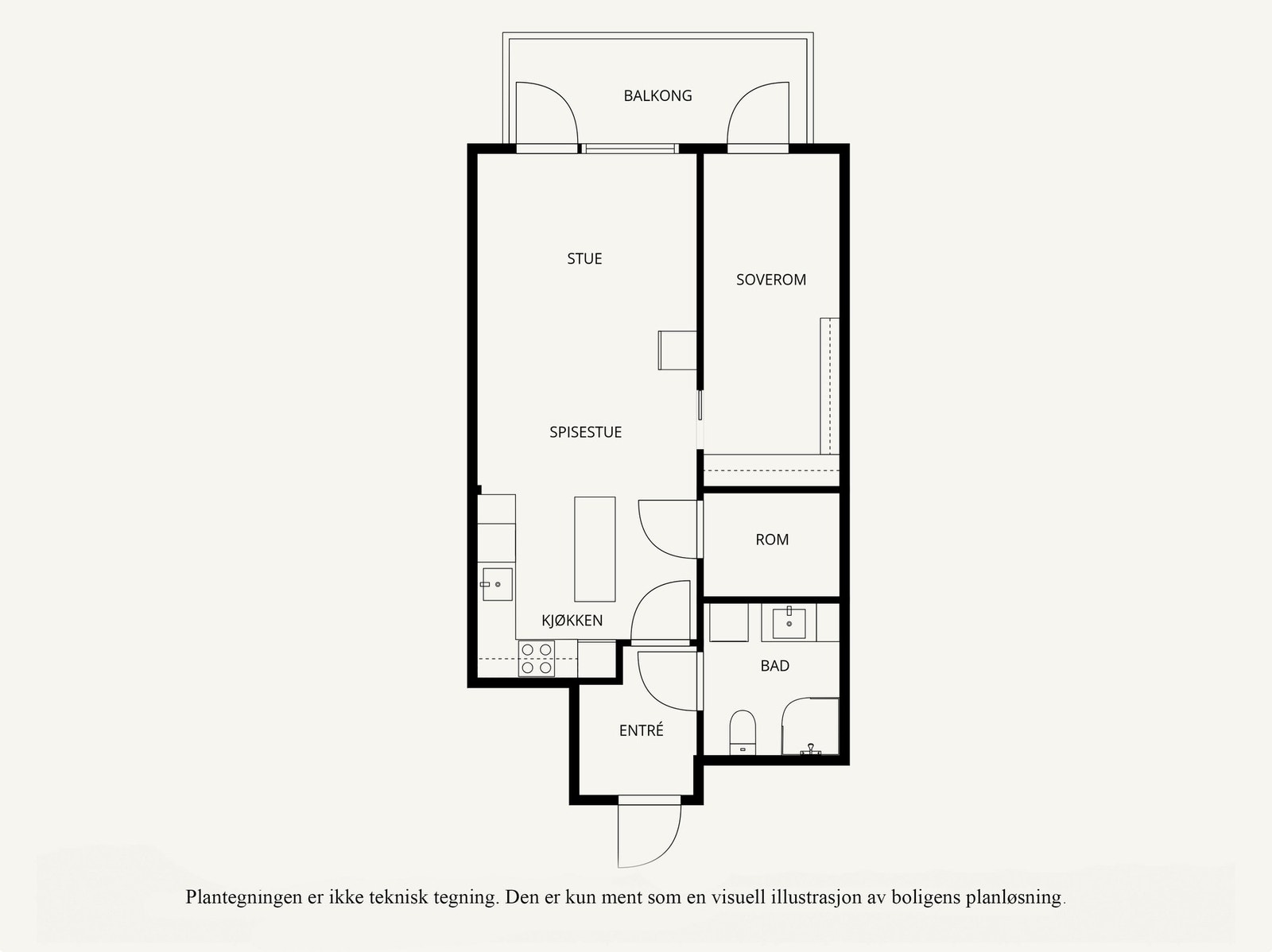 Planløsning. Galleribilde