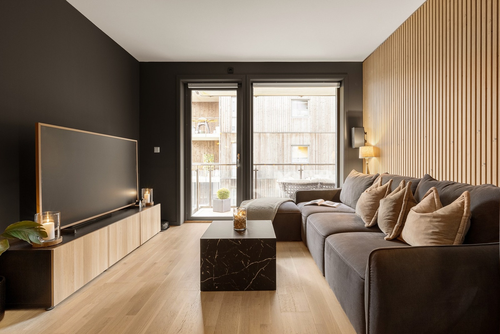 En lekker 2-roms leilighet med balkong og heisadkomst, ferdigstilt i 2018. Galleribilde