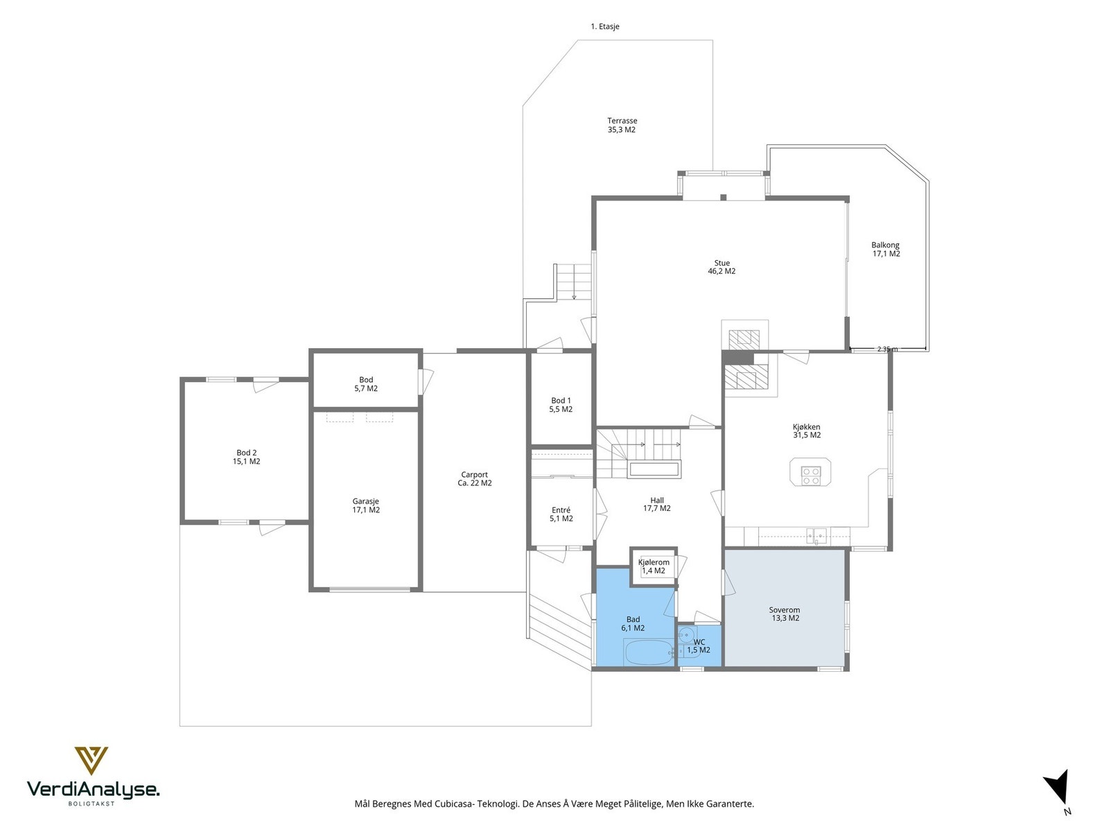 1. etasje. Galleribilde