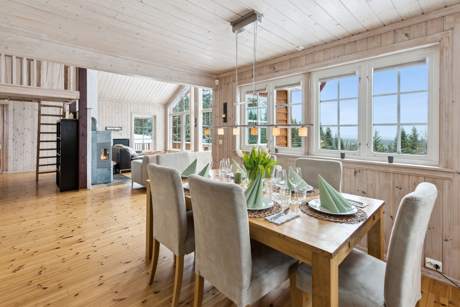 Kjøkken og stue Galleribilde