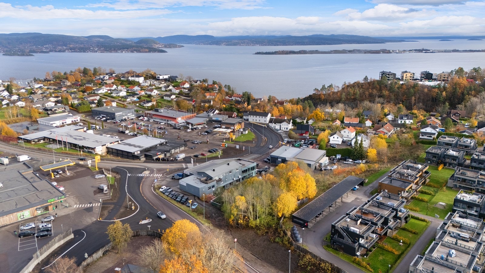 Herfra er det kort vei til det meste Galleribilde