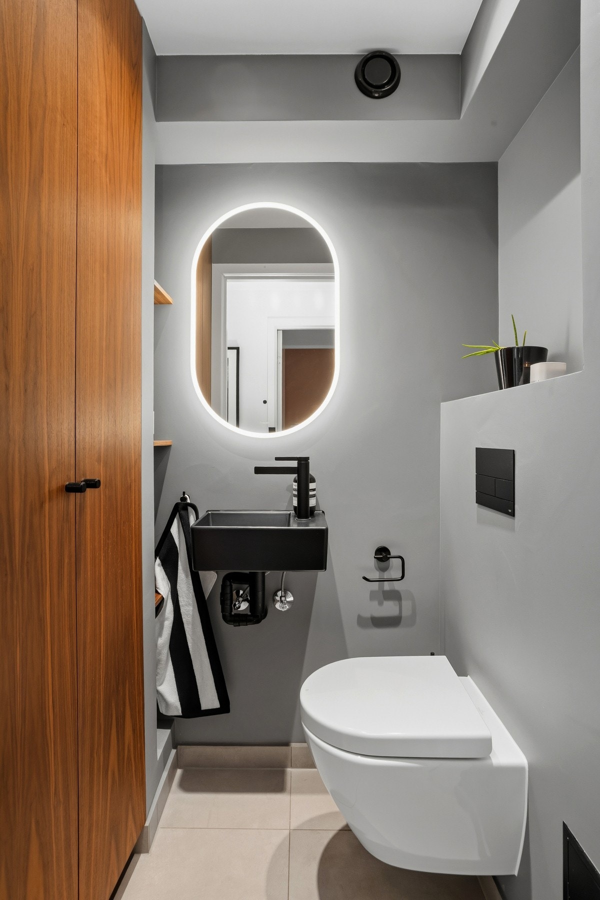 Separat wc m/opplegg for vask/tørk.
Leiligheten har 2 toaletter. Galleribilde