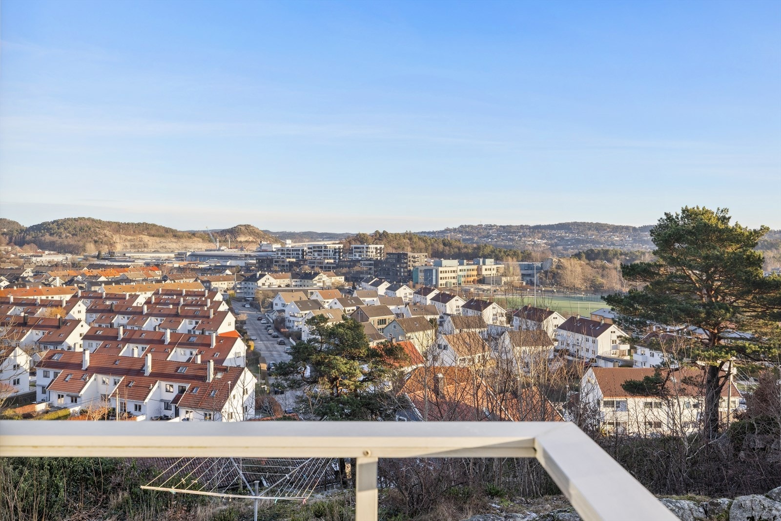 Utsikt mot Lund Galleribilde