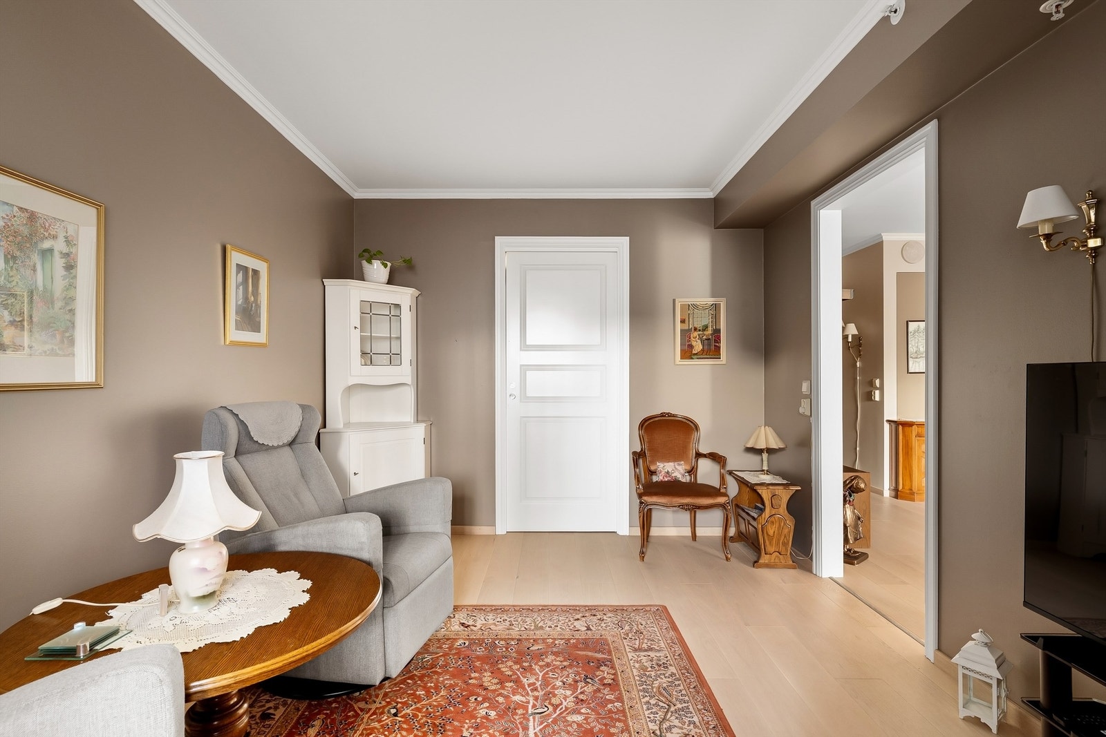 Adskilt tv stue, evnt ekstra soverom Galleribilde