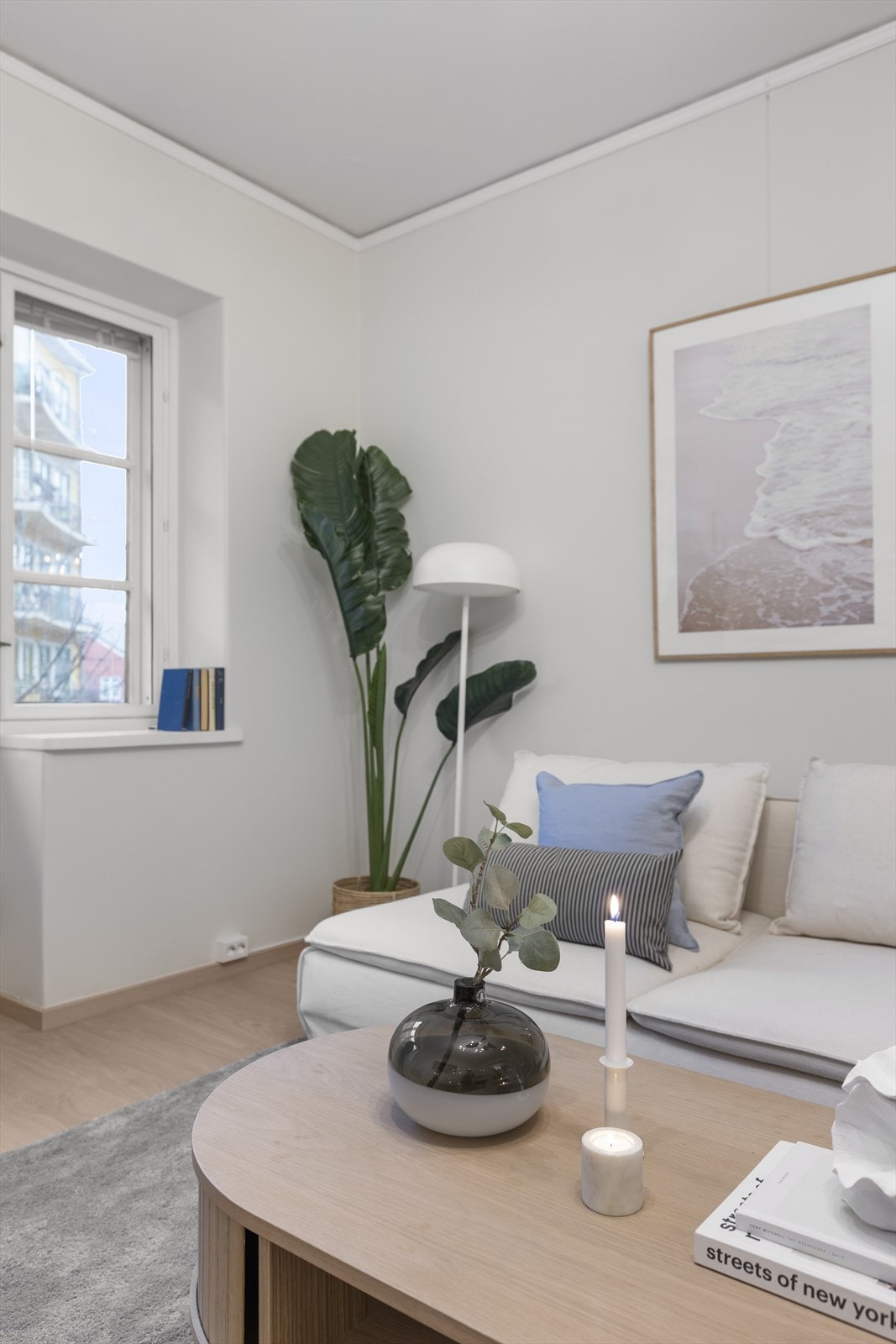 En stue som raskt gir en god og trivelig stemning. Galleribilde