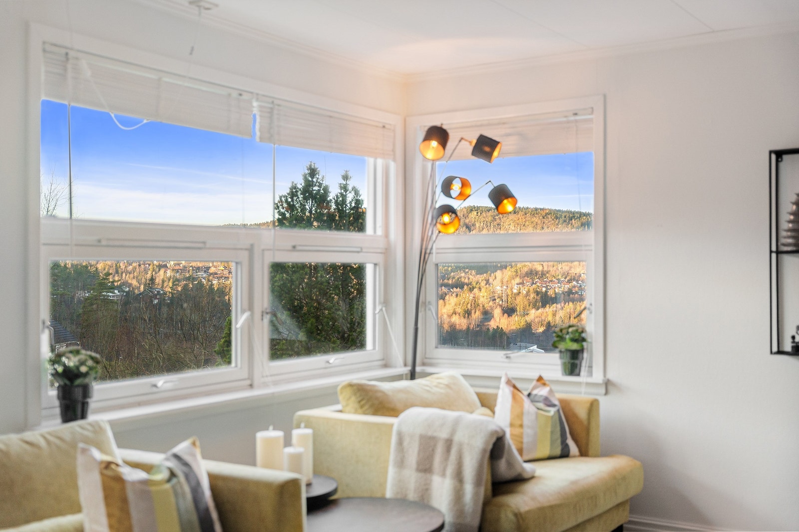 Legg merke til den flotte utsikten fra stuen Galleribilde