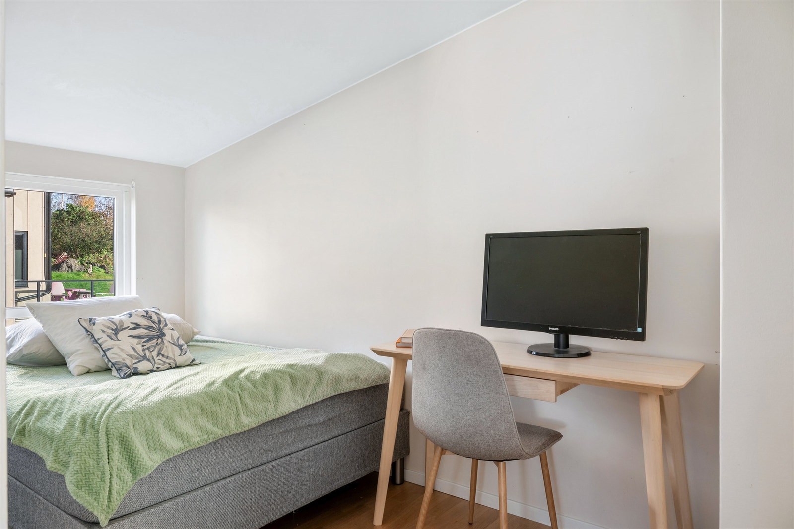 Soverom 3 egner seg godt som barnerom, gjesterom eller hjemmekontor Galleribilde