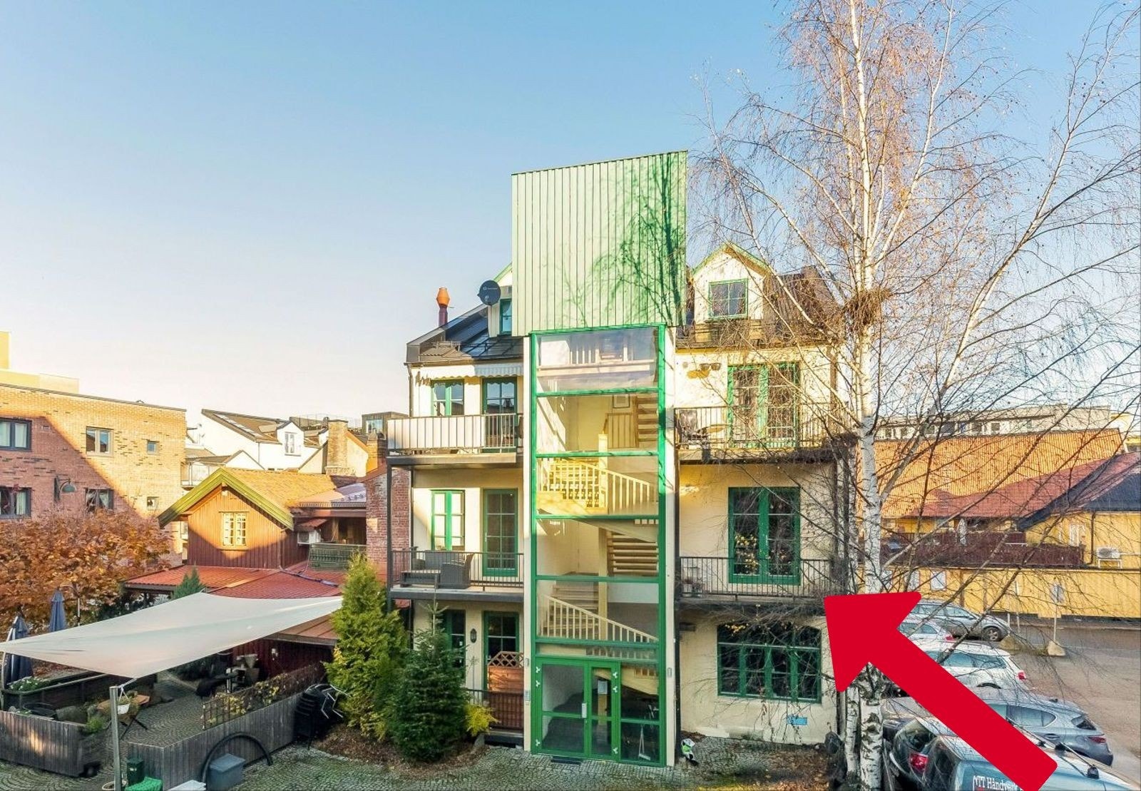 En trivelig, tiltalende og arealeffektiv 3-roms med egen balkong. Galleribilde