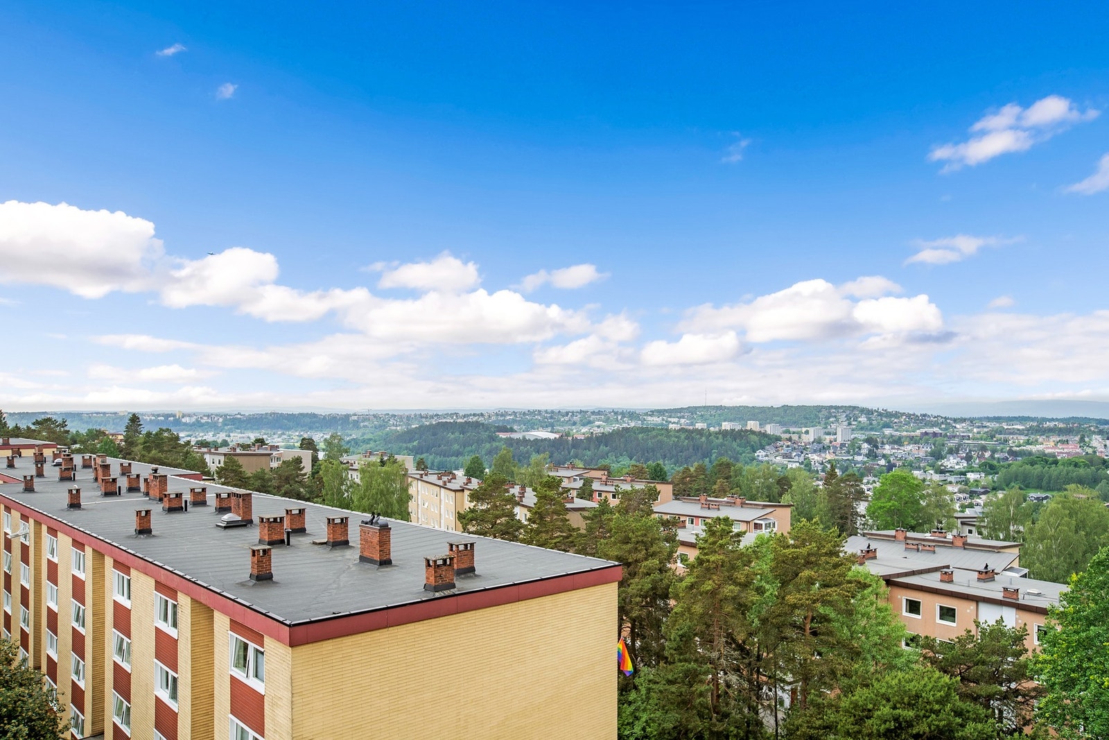 Herlig utsikt fra stuen. Galleribilde