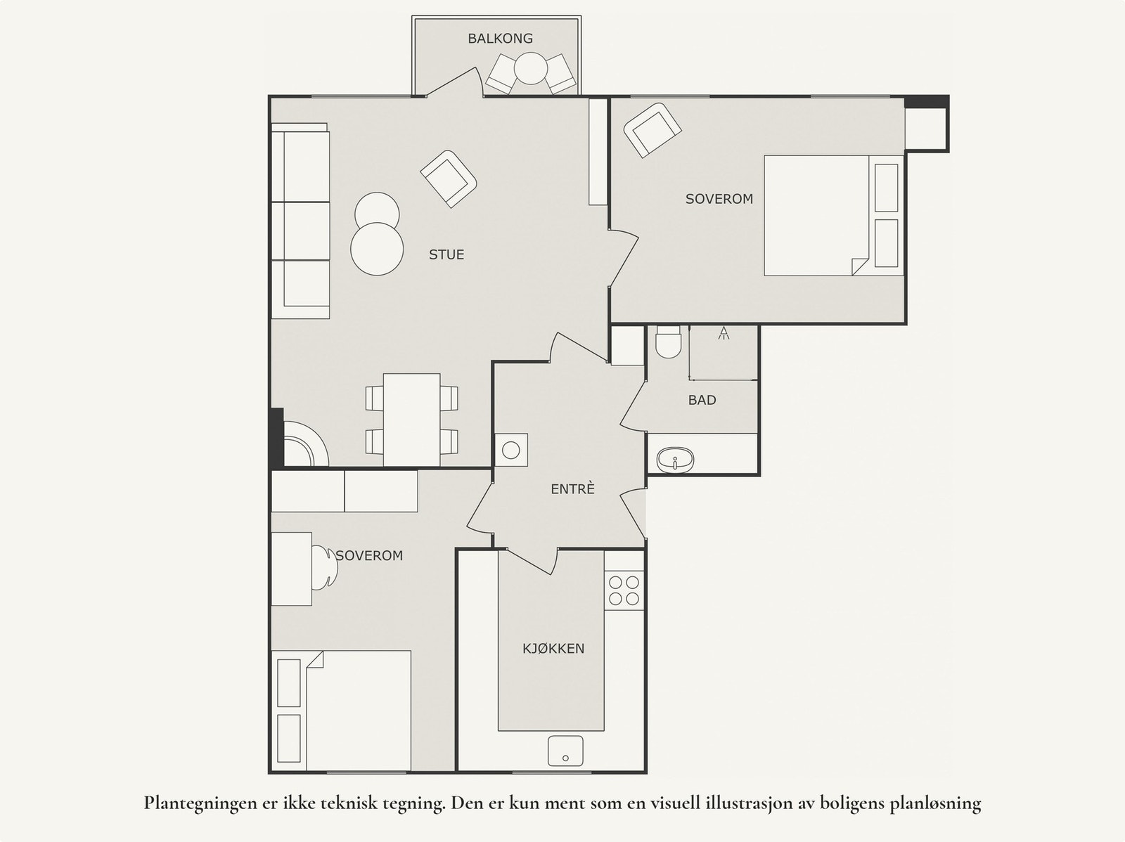 Plantegning. Galleribilde