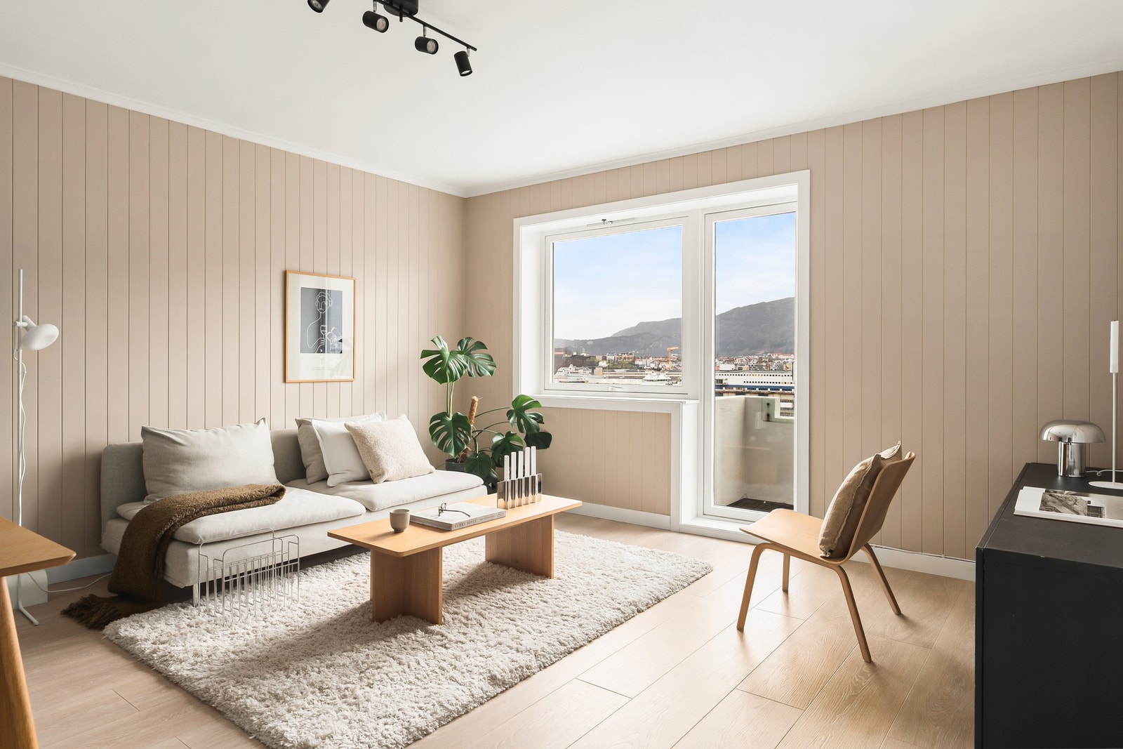 Fin stue på 20,3 m². Galleribilde