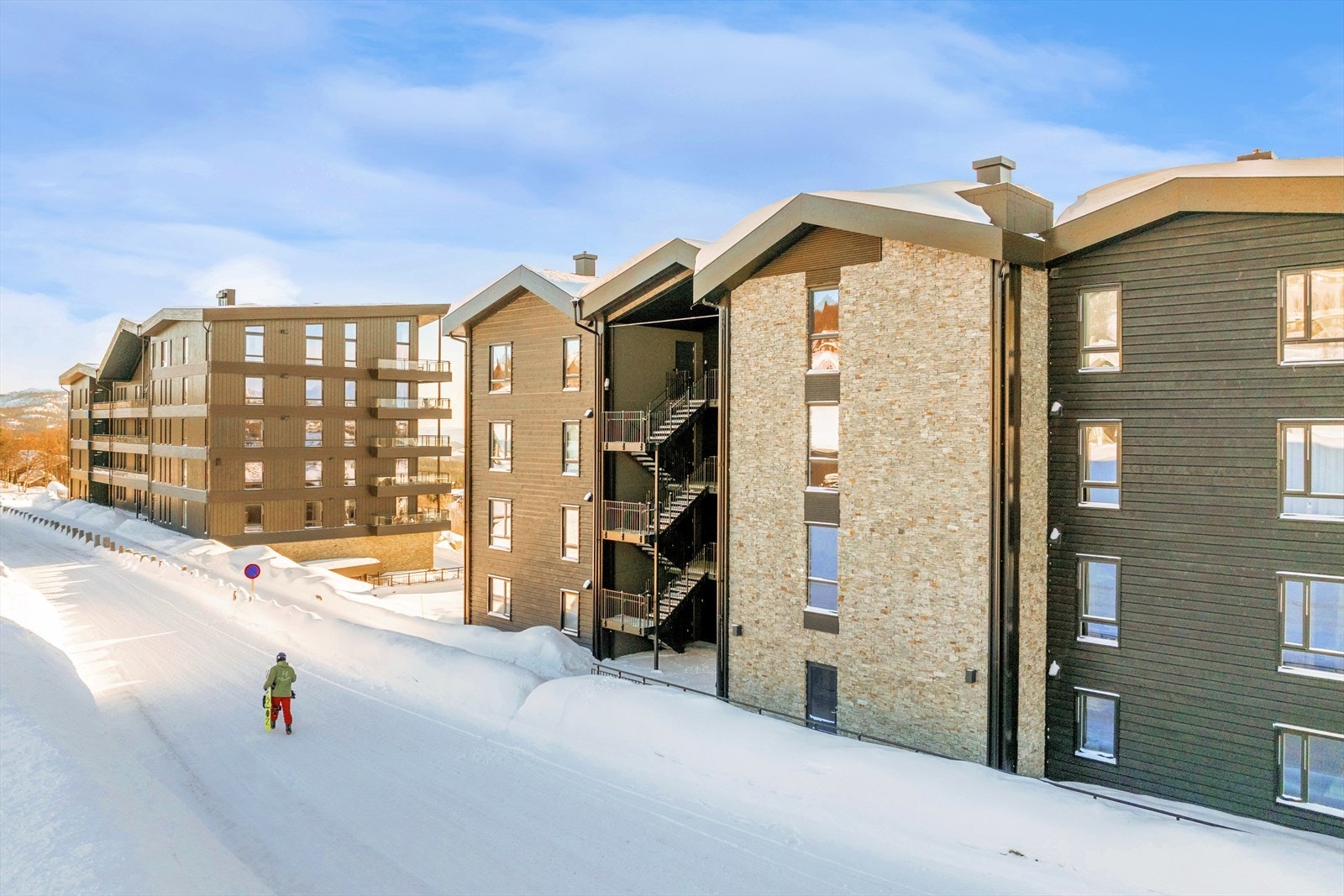 En nyere fritidsleilighet med attraktiv beliggenhet i sentrum av Beitostølen. Galleribilde