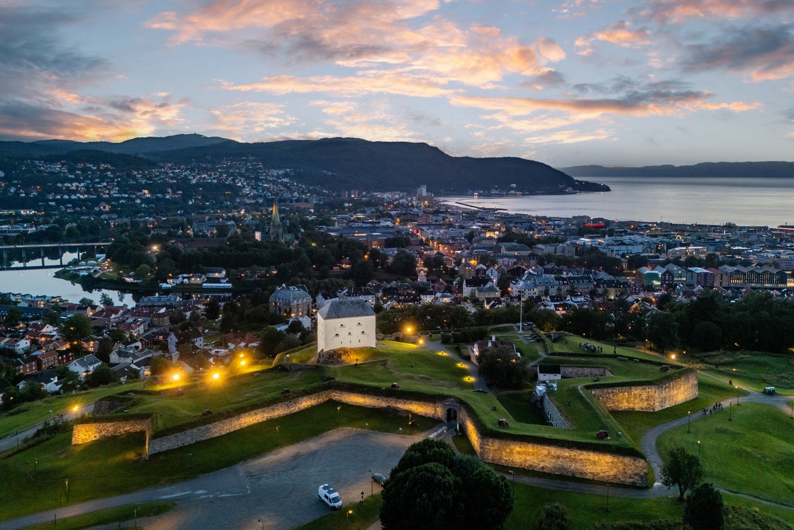 Festningsparken er et flott og populært friluftsområde som passer for alle. Galleribilde