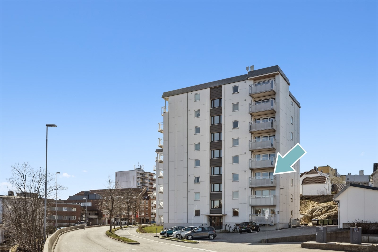 Attraktiv 2-roms andelsleilighet med meget sentral og attraktiv beliggenhet i øvre del av Kvadraturen. Galleribilde