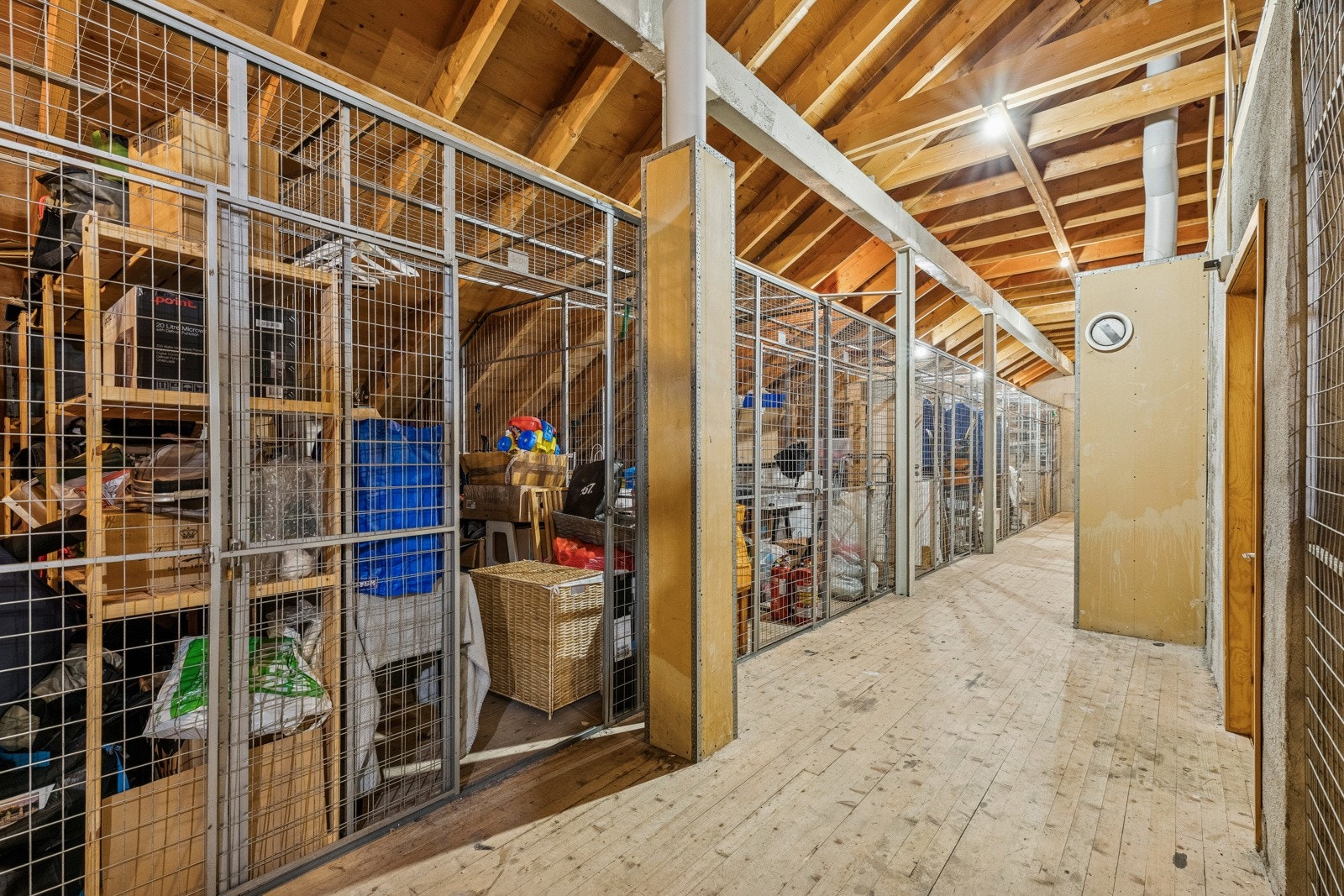 Bodareal på loftet Galleribilde