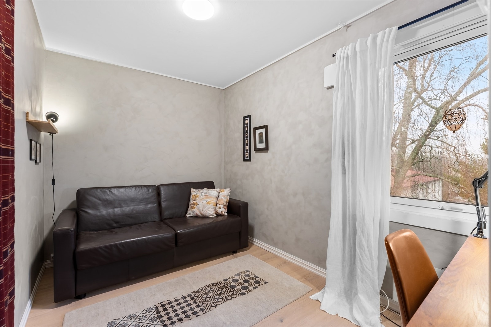 Leilighetens tredje soverom er også av en god størrelse. Galleribilde