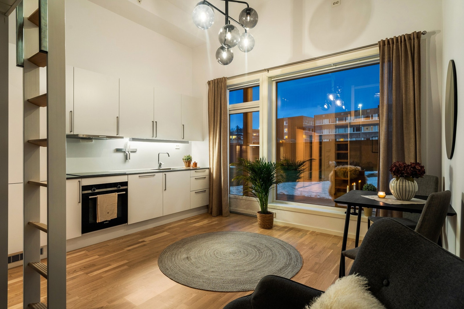 Her har vi for salg en stilig studioleilighet i populært boligområde! Galleribilde