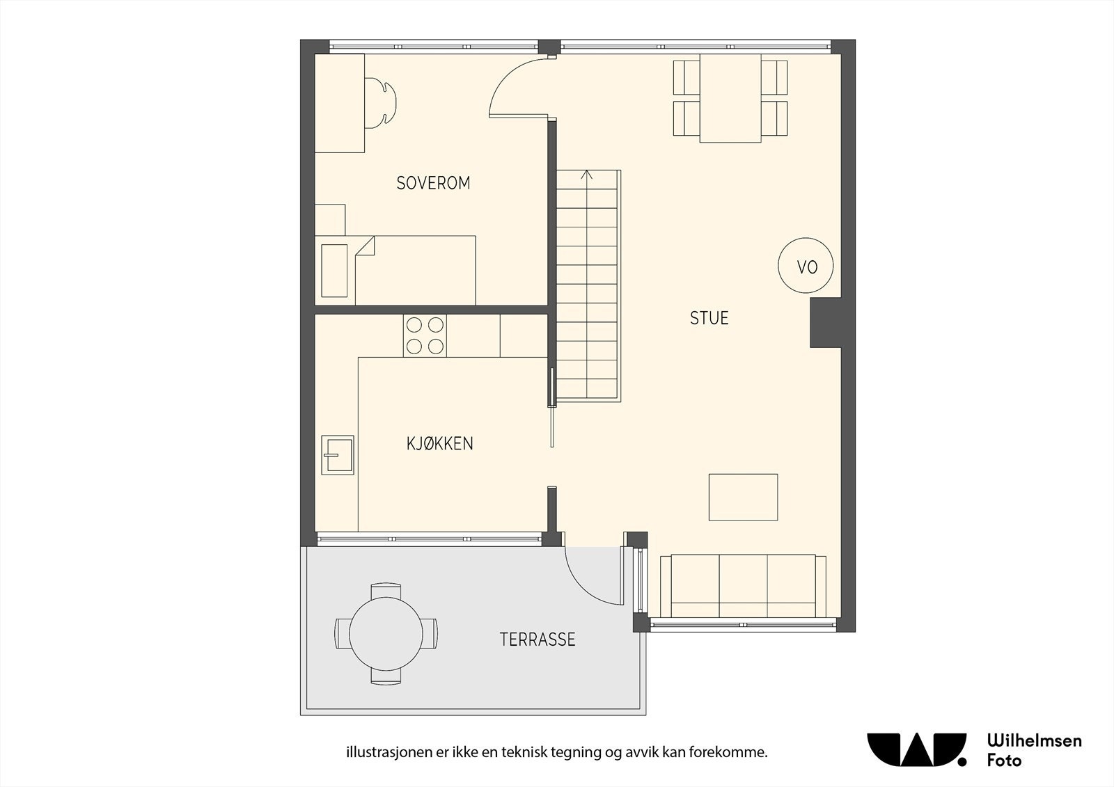 Plantegning 2. etg. Galleribilde