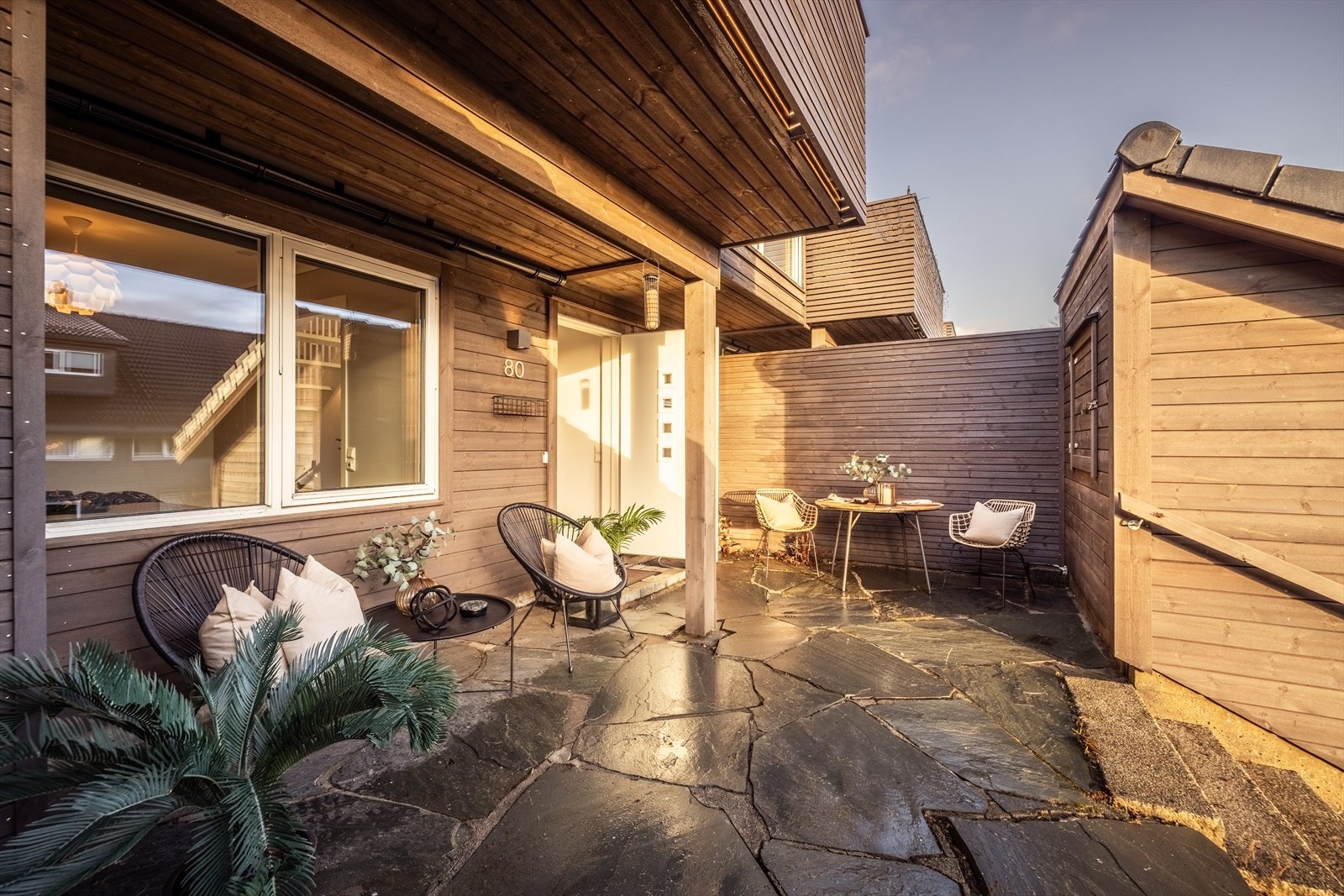 Flotte skifer heller ved inngangen. Galleribilde