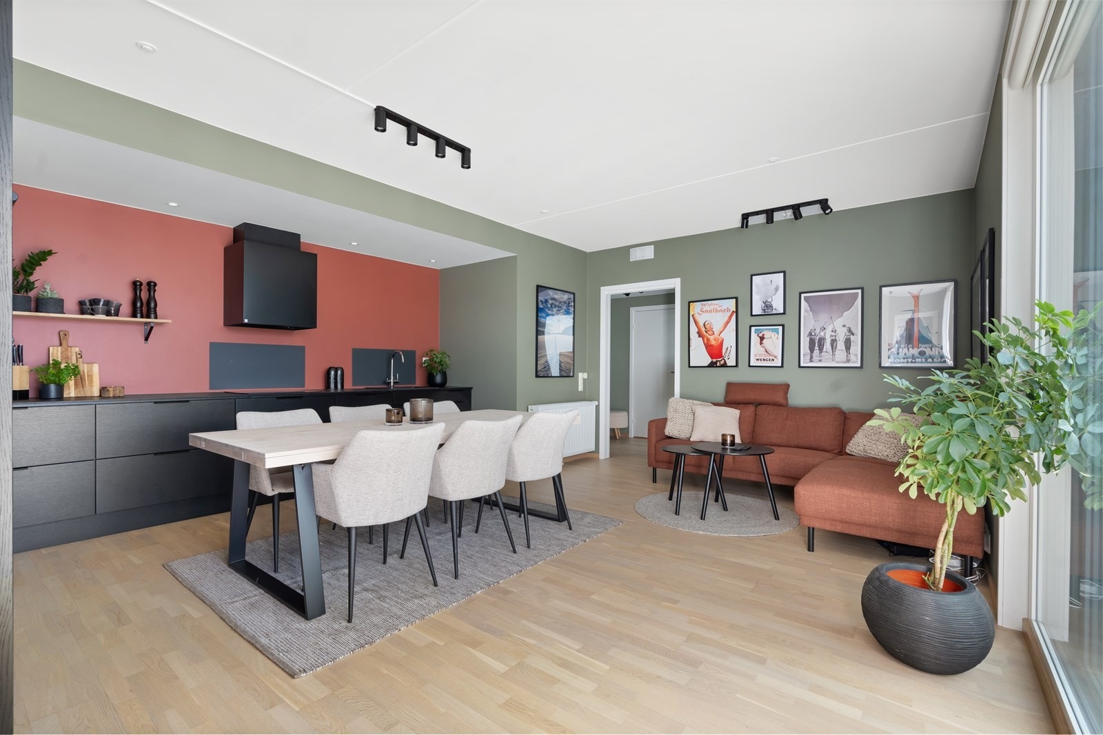 Her er det bare å glede seg til hyggelige selskapskvelder! Galleribilde